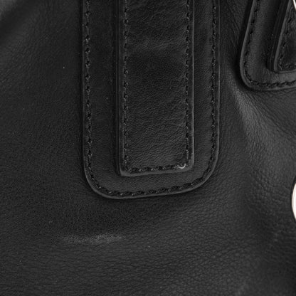 Givenchy Pebbled Calfskin Medium Bolt Stud Pandora Black 10 of 10