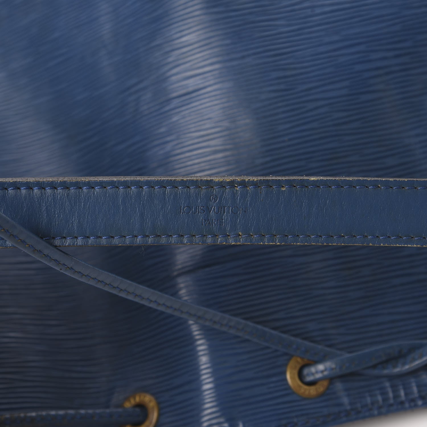 Louis Vuitton Epi Petit Noe Cyan 8 of 15