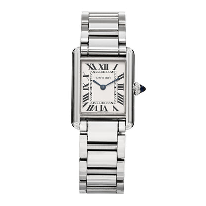 Cartier Stainless Steel 22mm Tank Must Quartz Watch 1 of 5