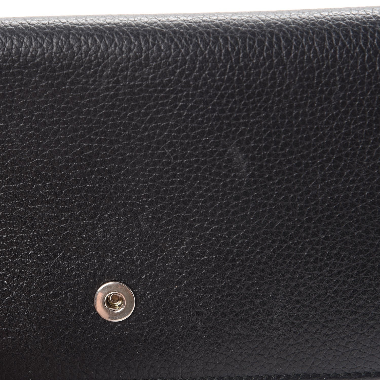 Alexander McQueen Calfskin Skull Continental Wallet Black 18 of 20