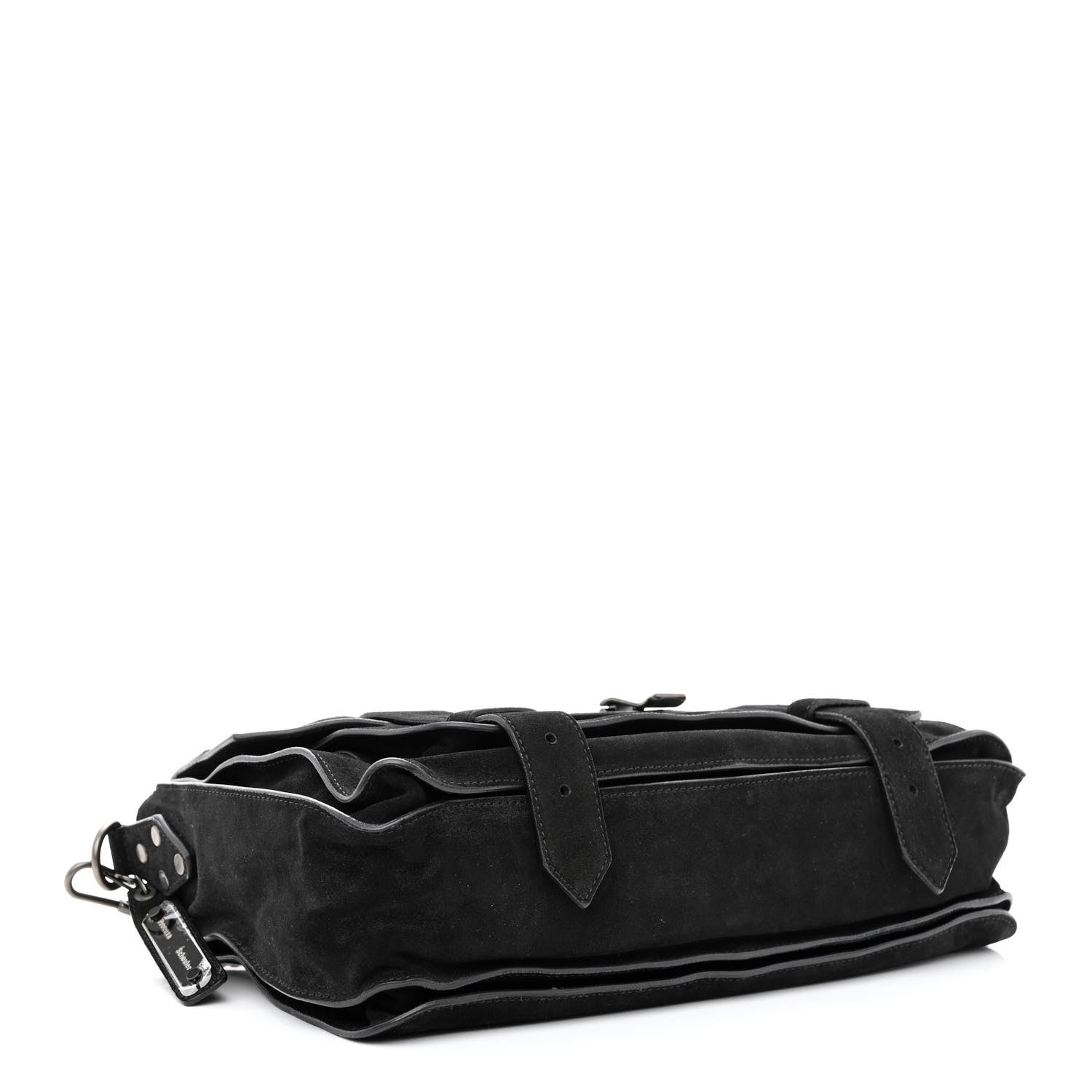 Proenza Schouler Suede Medium PS1 Satchel Black 4 of 10