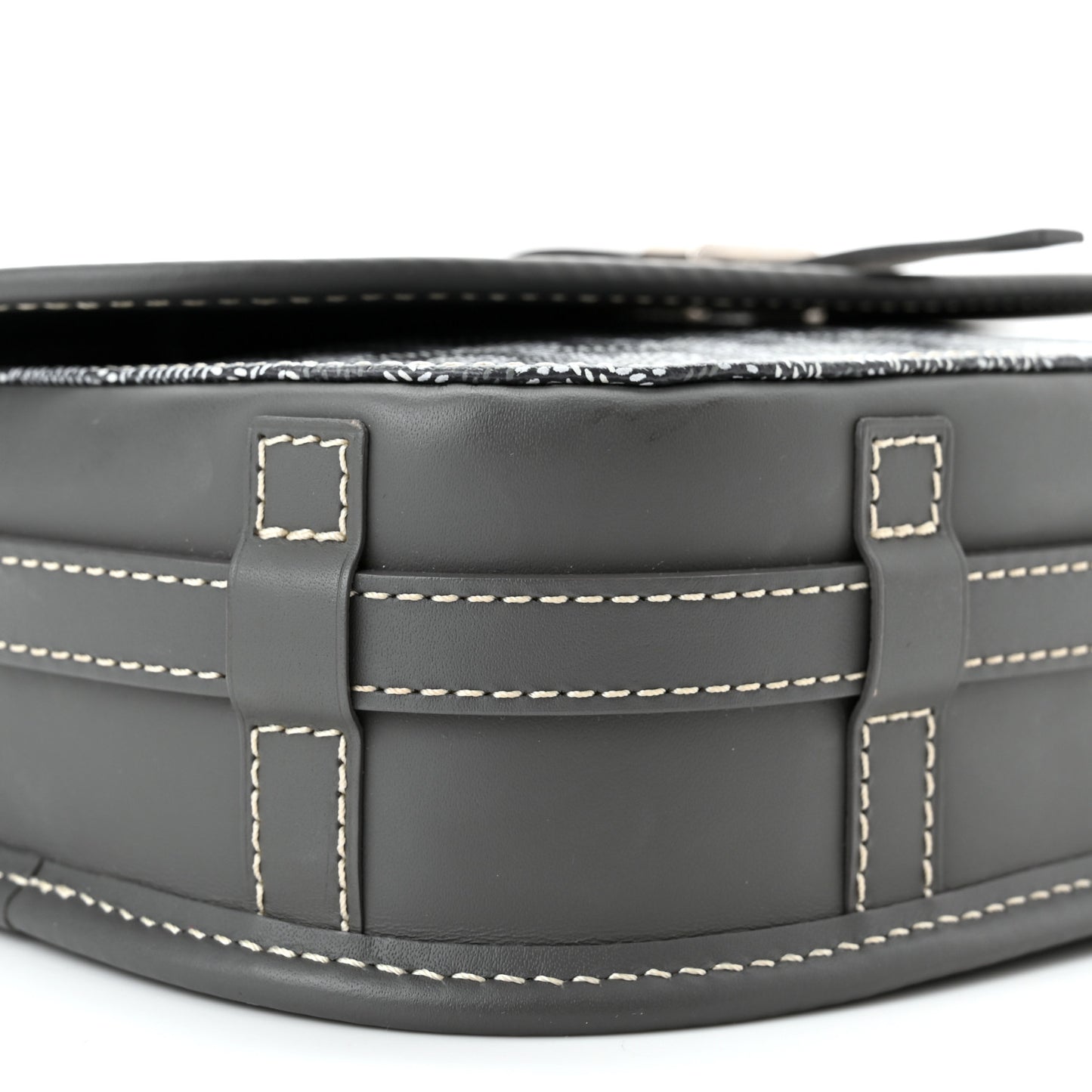 Goyardine Belvedere II PM Messenger Bag Gray