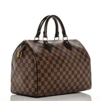 Louis Vuitton Damier Ebene Speedy 30 3 of 6