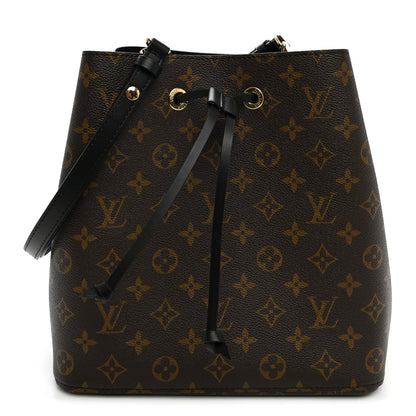 Louis Vuitton Monogram Neonoe MM Black 1 of 10