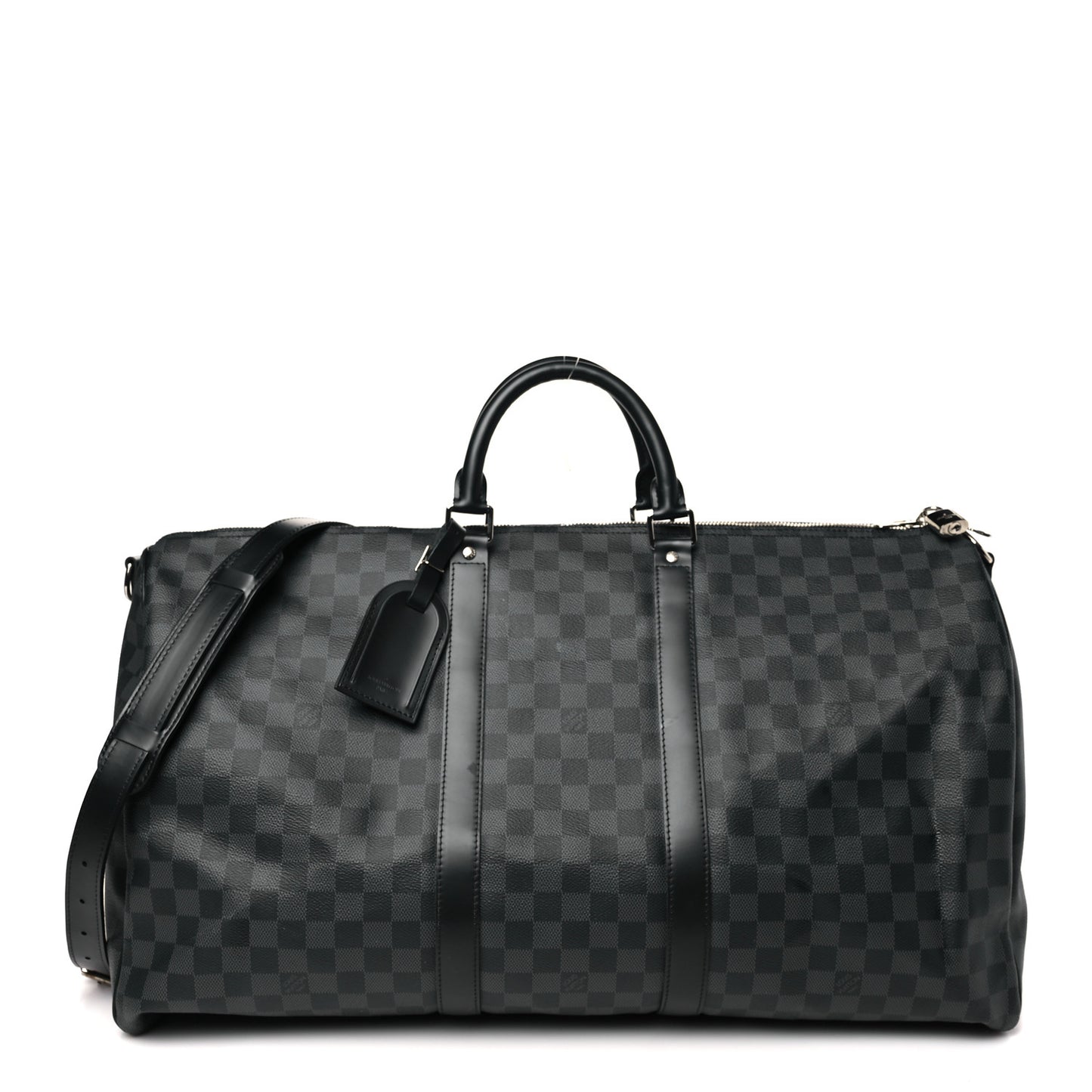 Damier Graphite Keepall Bandouliere 55