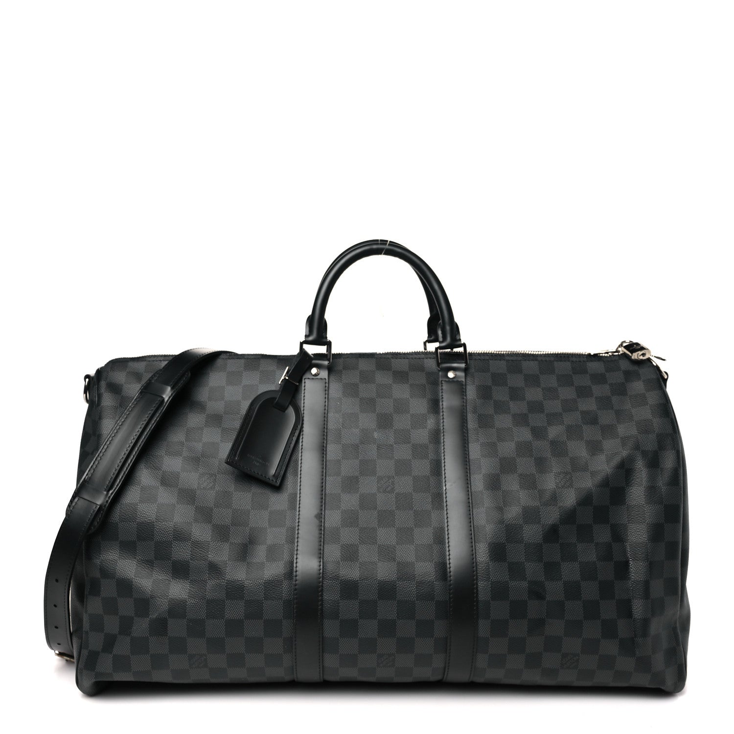 Louis Vuitton Damier Graphite Keepall Bandouliere 55 1 of 8