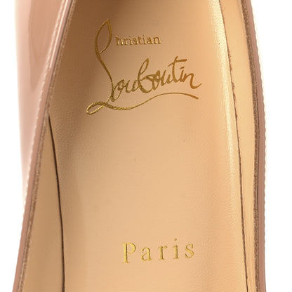 Christian Louboutin Patent Merci Allen 85 Pumps 36.5 Nude 8 of 8