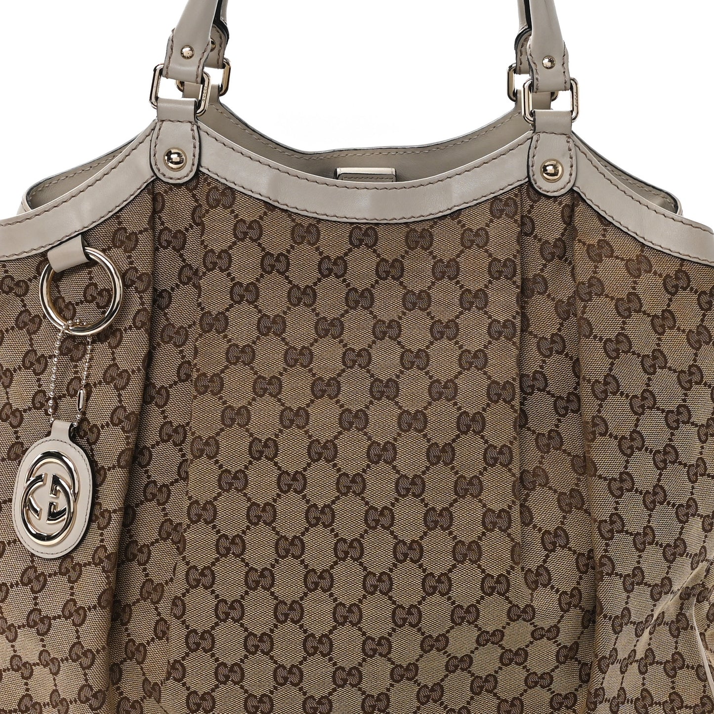 Monogram Large Sukey Tote Off White