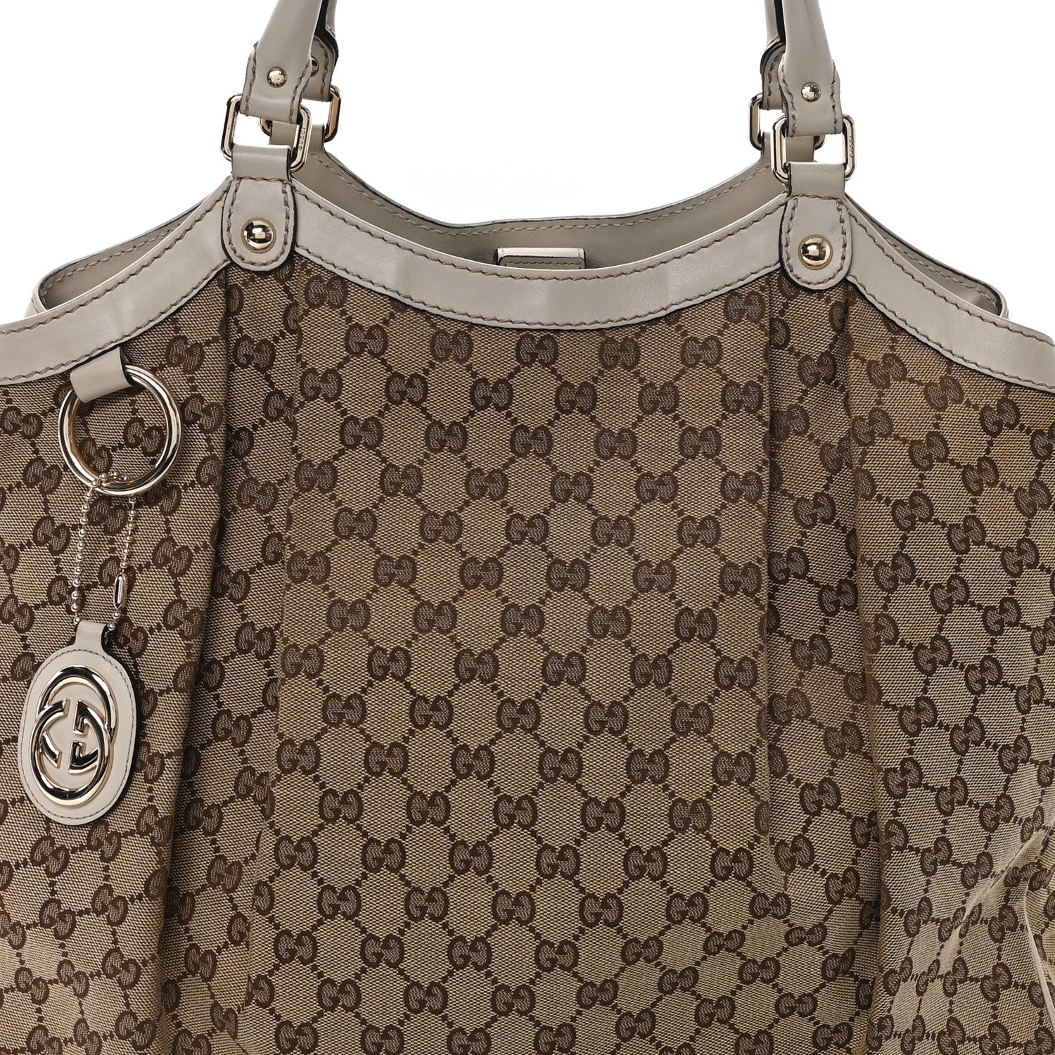 Gucci Monogram Large Sukey Tote Off White 8 of 10
