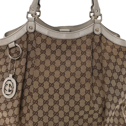Gucci Monogram Large Sukey Tote Off White 8 of 10