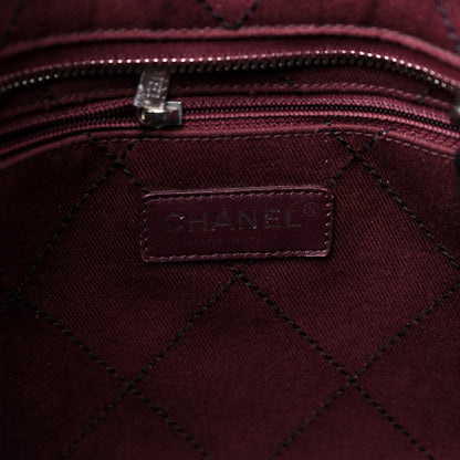 Chanel Grained Calfskin Large Shopping Fever Tote Black 7 of 22