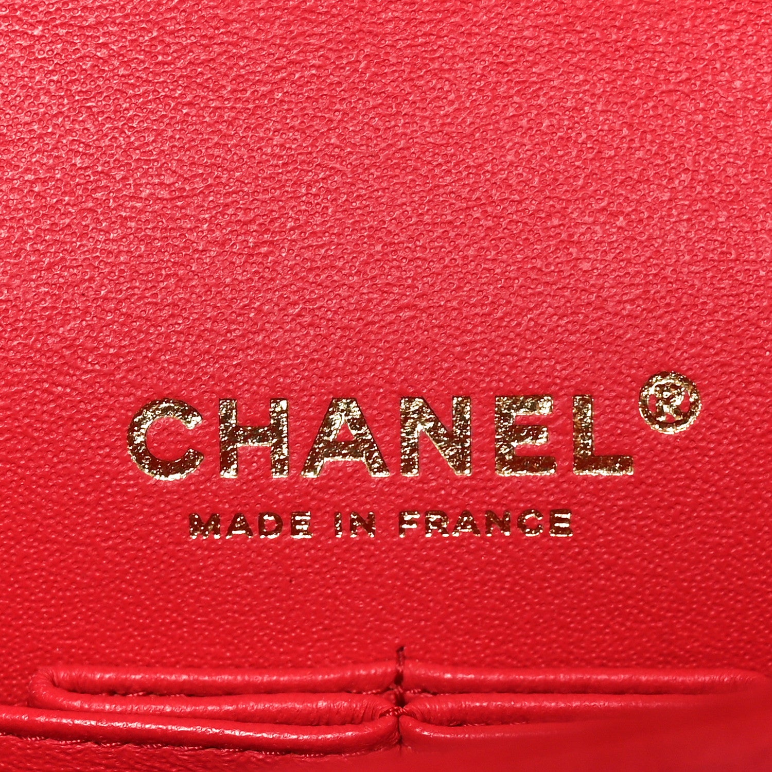 Chanel Caviar Quilted Small Double Flap Red 7 of 10