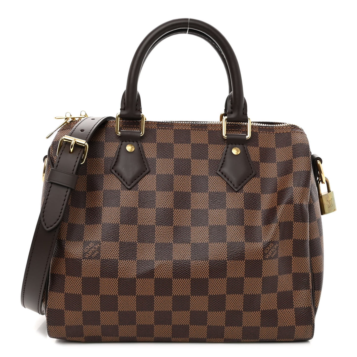 Damier Ebene Speedy Bandouliere 25