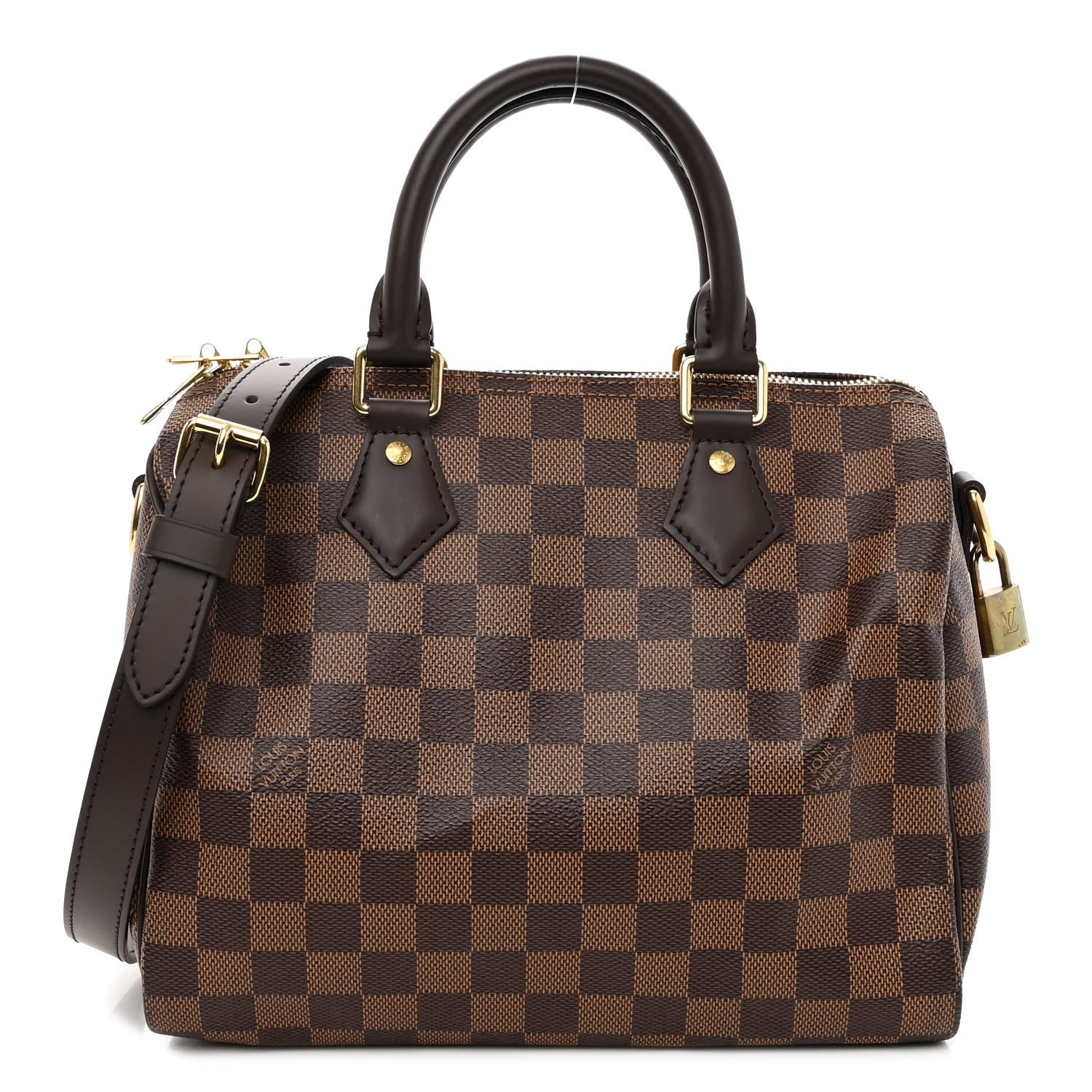 Louis Vuitton Damier Ebene Speedy Bandouliere 25 1 of 11