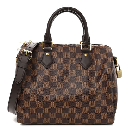 Louis Vuitton Damier Ebene Speedy Bandouliere 25 1 of 11