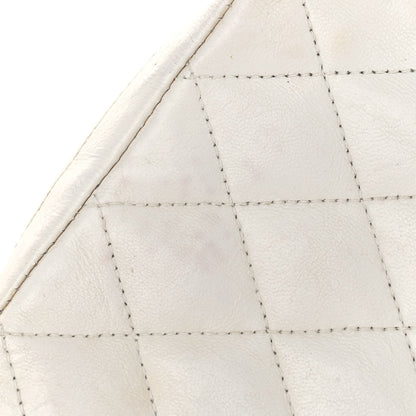 Chanel Lambskin Quilted Single Flap White 12 of 16