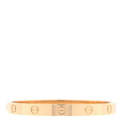 Cartier 18K Yellow Gold LOVE Single Screw Bracelet 17 2 of 7