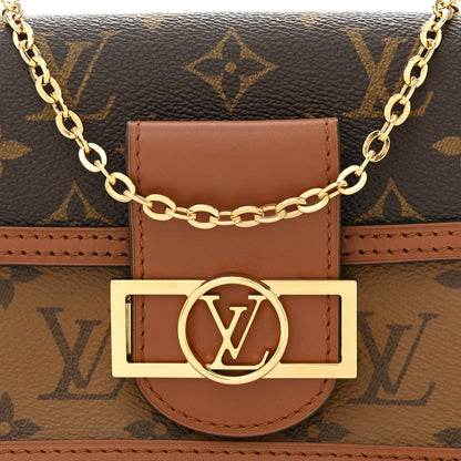 Louis Vuitton Reverse Monogram Dauphine Chain Wallet 7 of 9