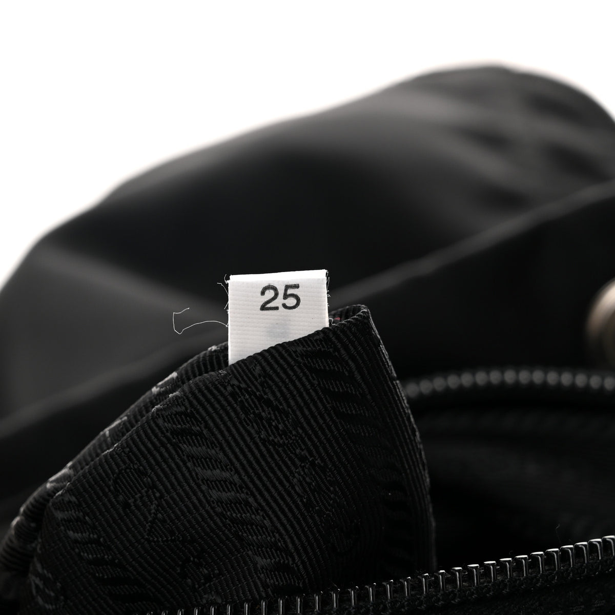 Prada Tessuto Nylon Saffiano Medium Backpack Black 8 of 11