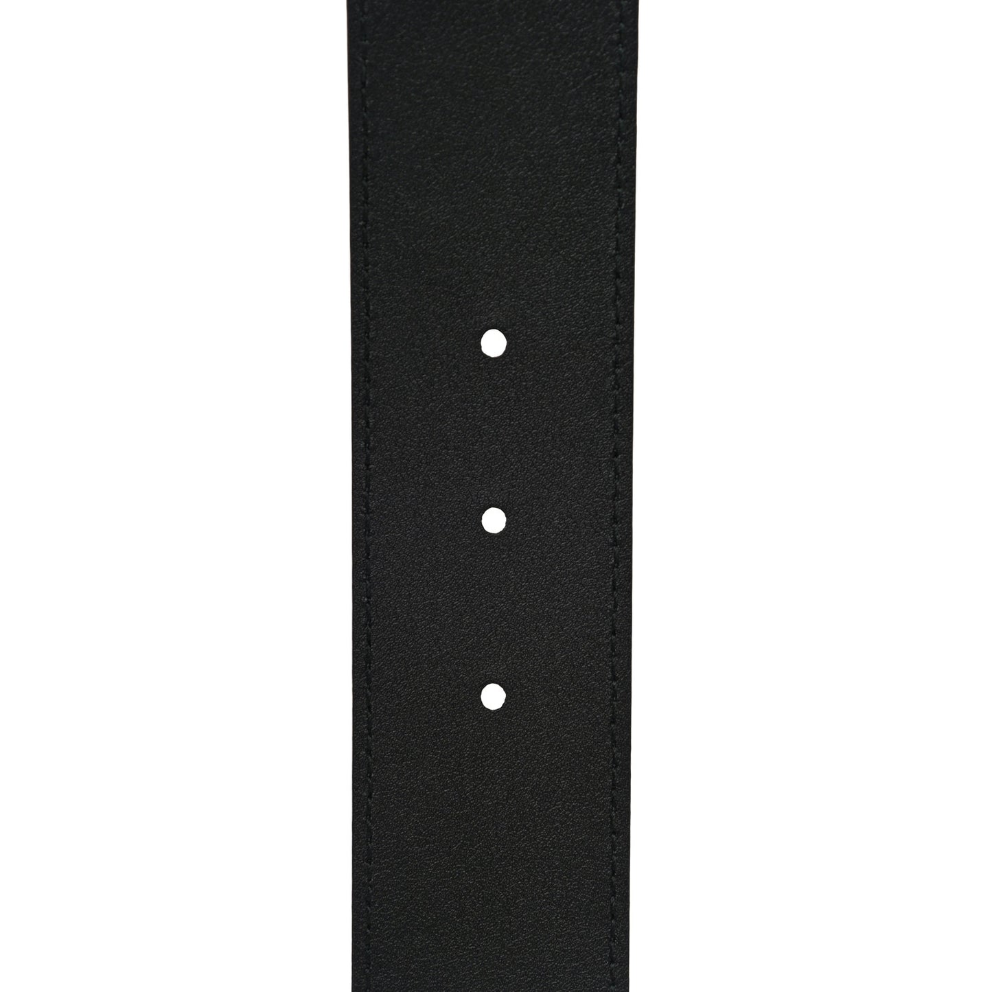 Calfskin Crystal Double G 40mm Belt 90 36 Black Multicolor
