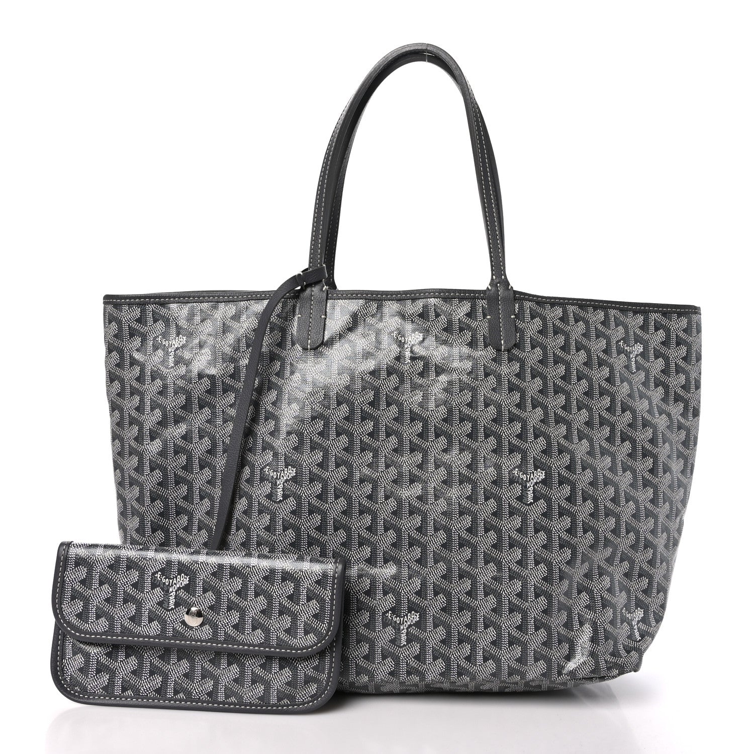 Goyard Goyardine Saint Louis PM Grey 3 of 12