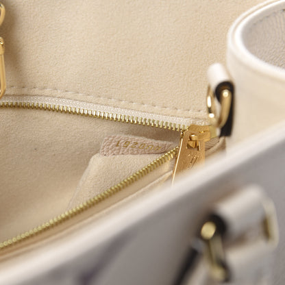 Louis Vuitton Empreinte Monogram Giant Onthego PM Creme Bois De Rose 9 of 10