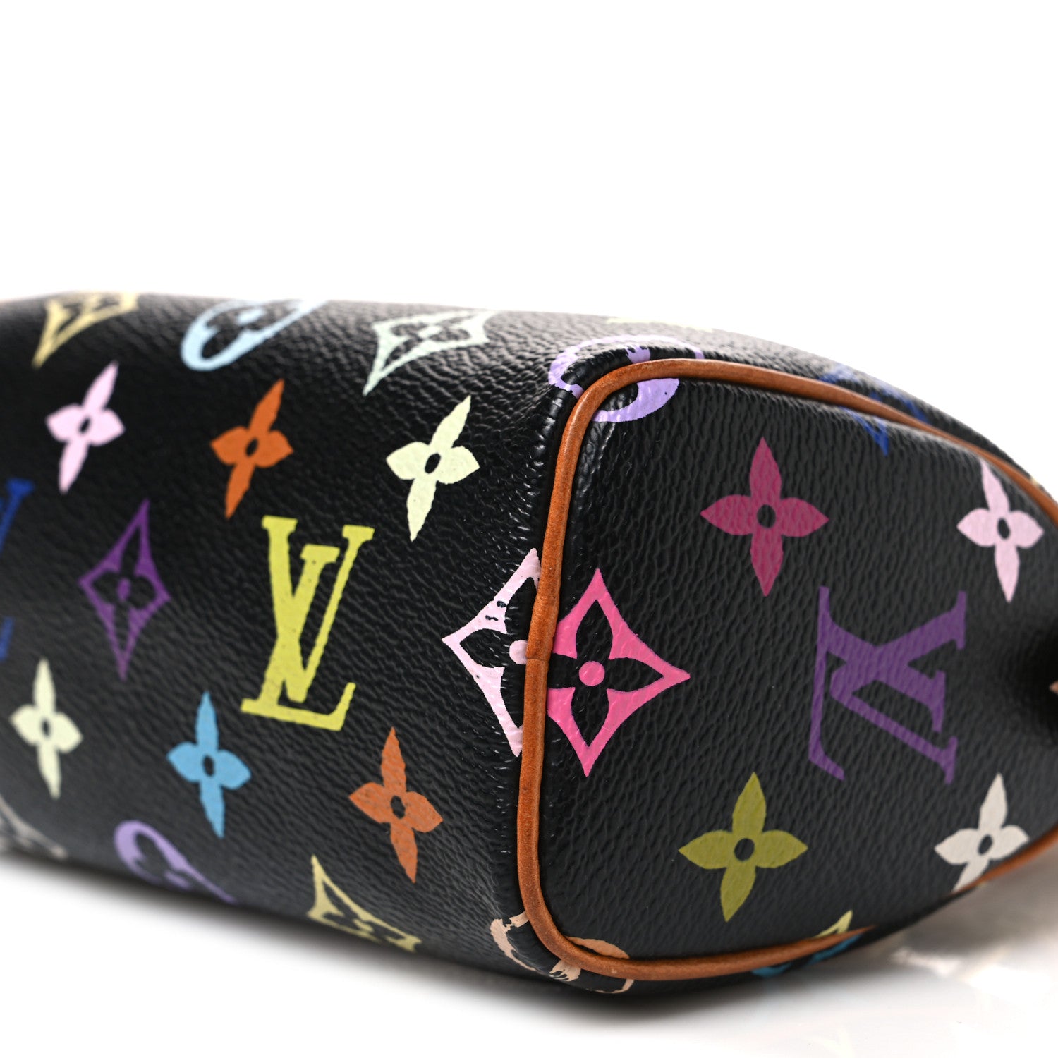 Louis Vuitton Monogram Multicolor Mini Sac HL Speedy Black 9 of 10