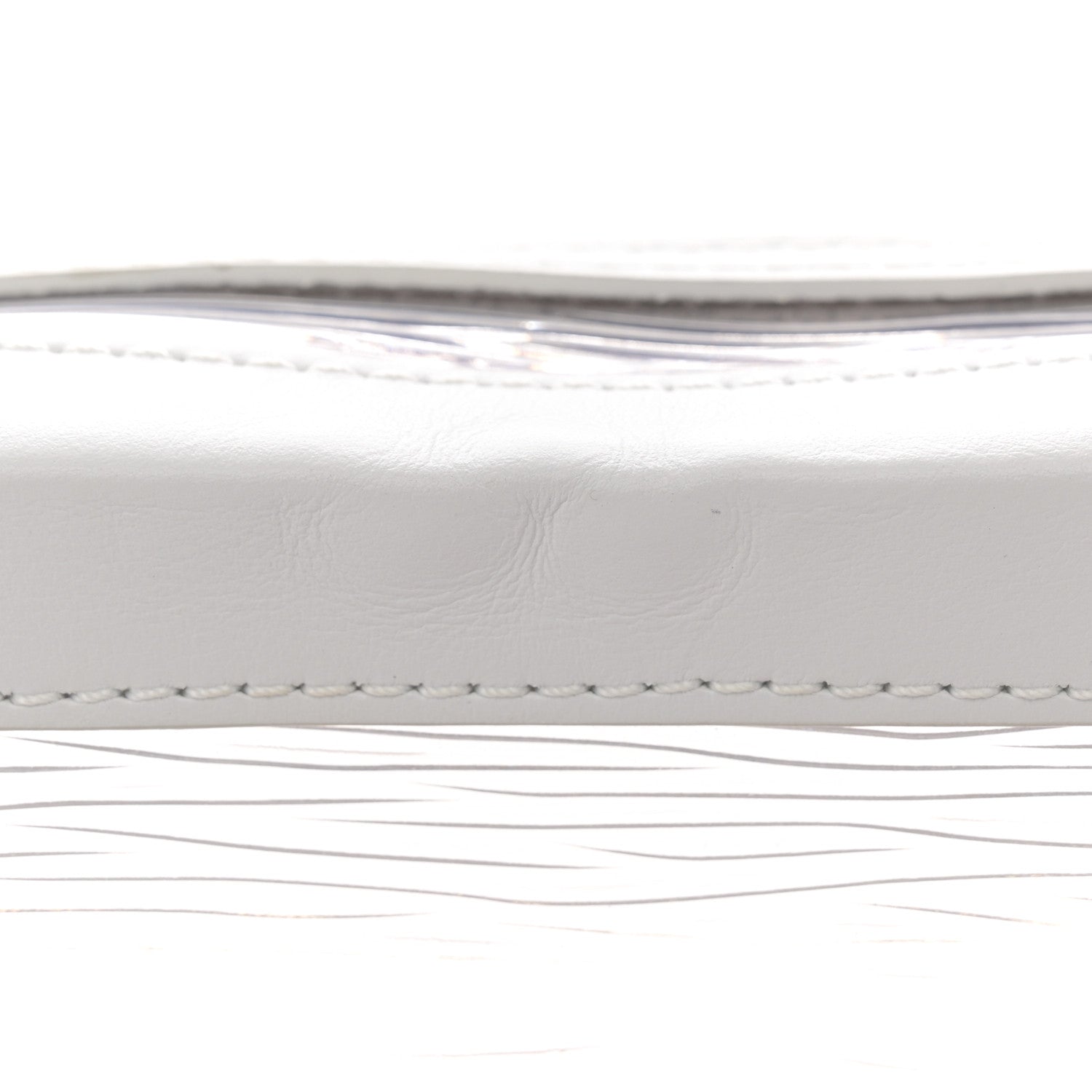 Louis Vuitton Calfskin PVC Epi Plage Soft Trunk Optic White 12 of 12