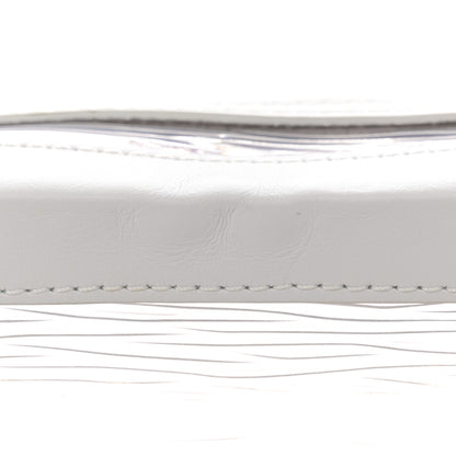 Louis Vuitton Calfskin PVC Epi Plage Soft Trunk Optic White 12 of 12