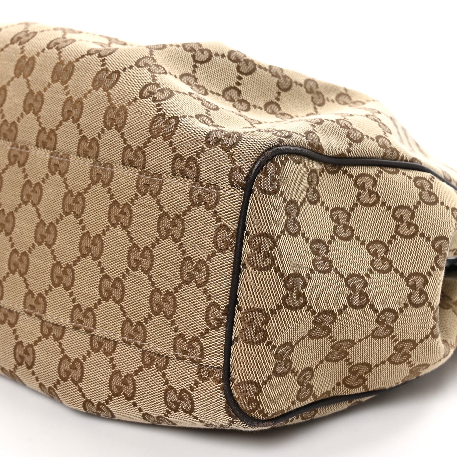 Gucci Monogram Medium Sukey Tote Dark Brown 10 of 12