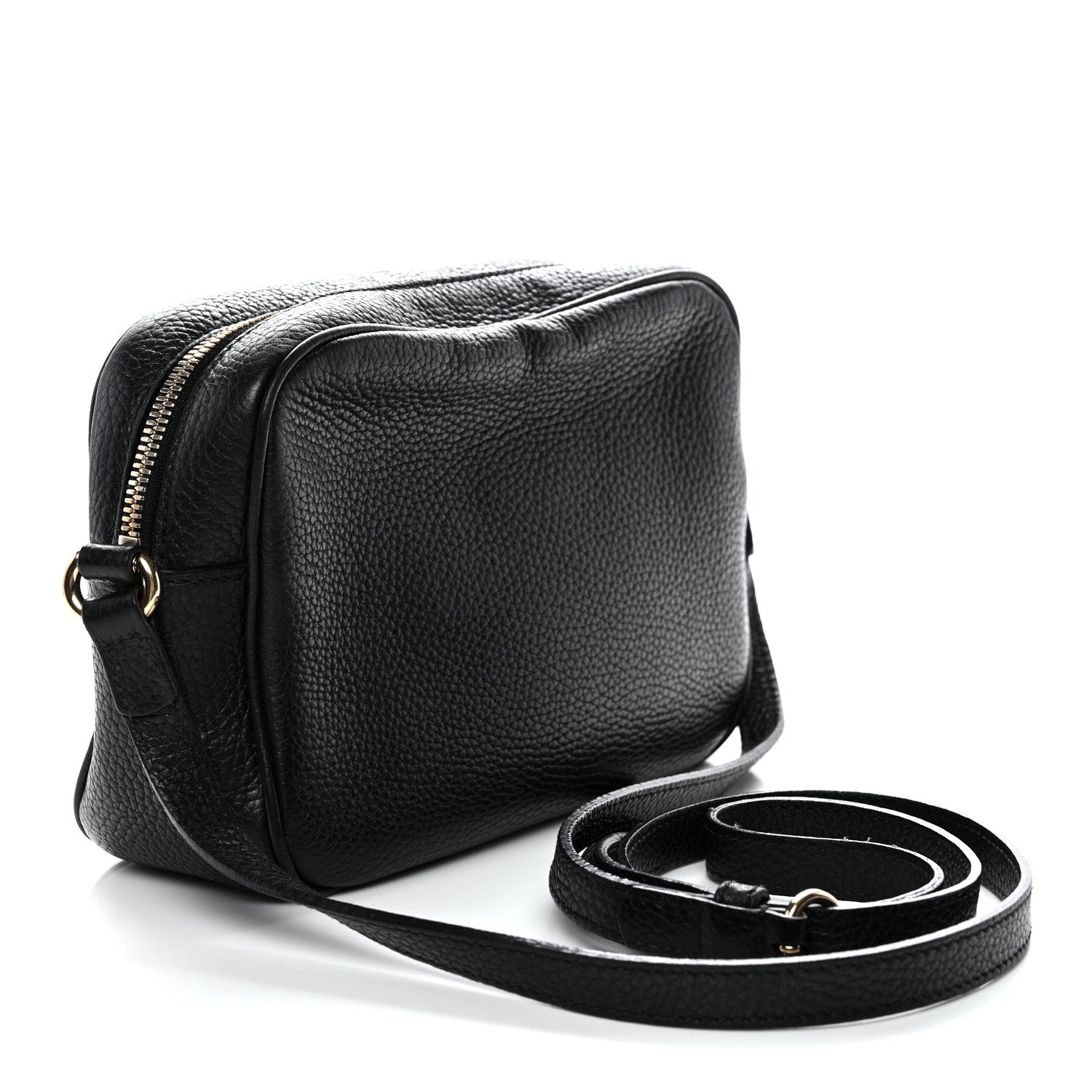 Gucci Pebbled Calfskin Small Soho Disco Bag Black 1840081