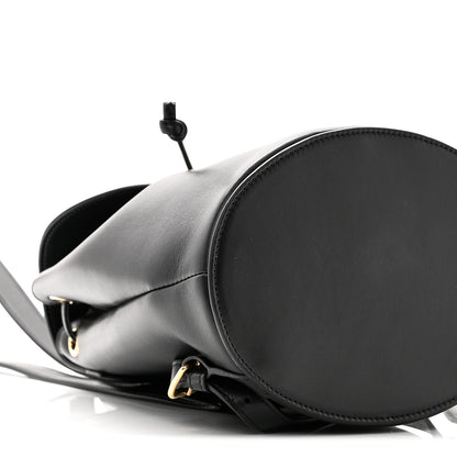 Celine Triomphe Calfskin Bonnie Backpack Black 7 of 8