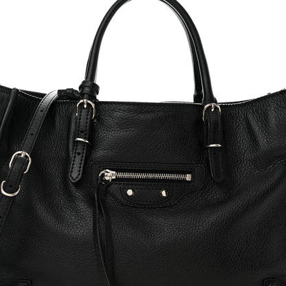 Balenciaga Calfskin Papier Mini A4 Tote Black 10 of 15