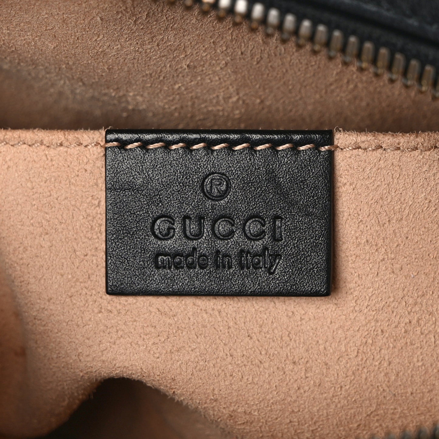 Calfskin Matelasse GG Marmont Belt Bag 95 38 Black