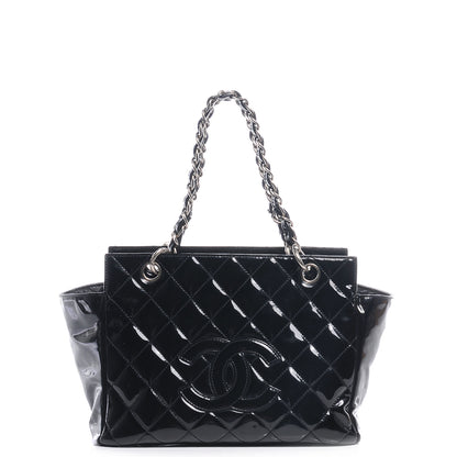 Chanel Patent Petit Timeless Shopping Tote PTT Black 1 of 7