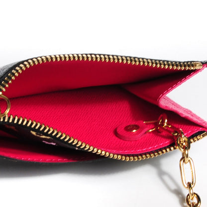 Louis Vuitton Monogram Multicolor Key Pouch Black Grenade 8 of 8