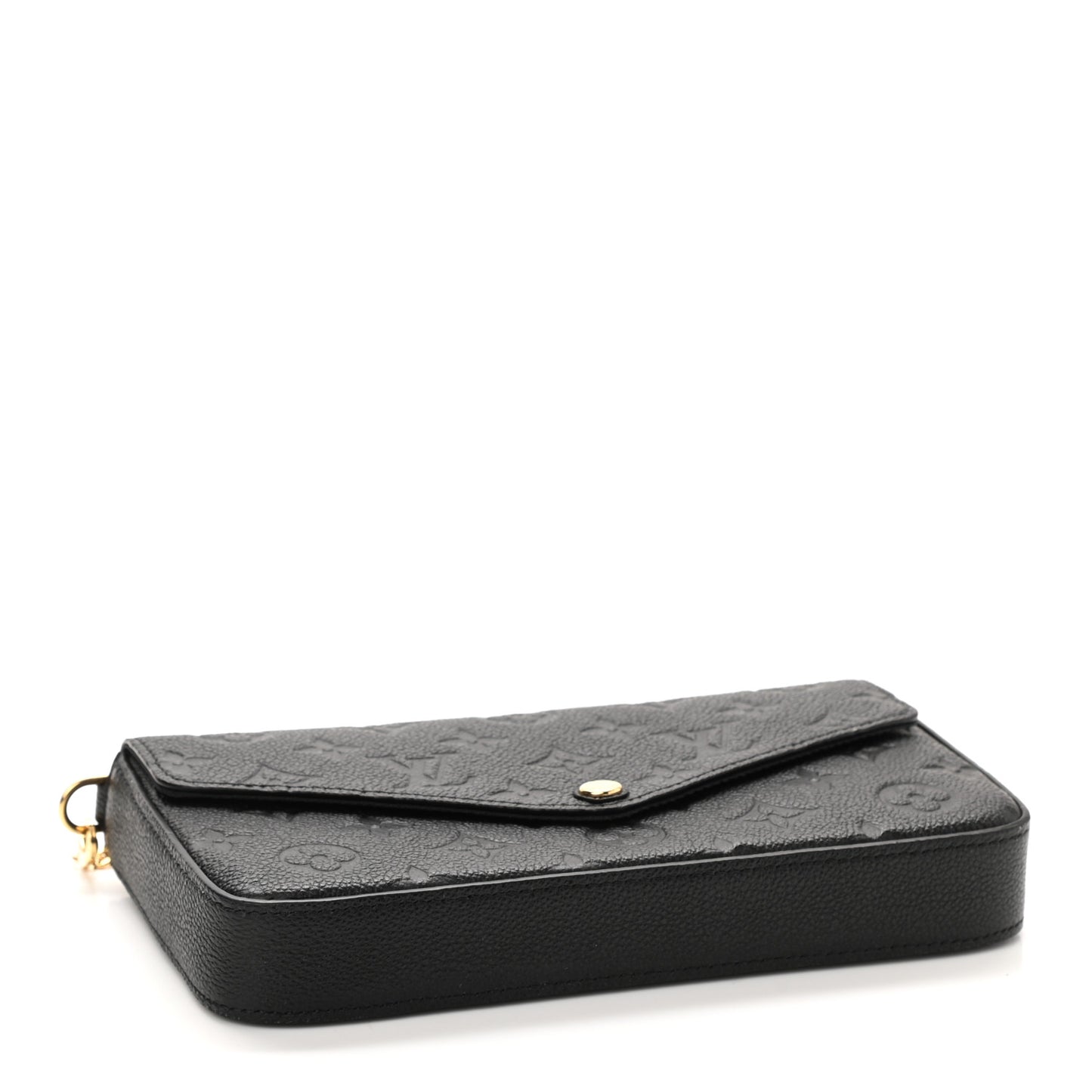 Empreinte Pochette Felicie Chain Wallet Black