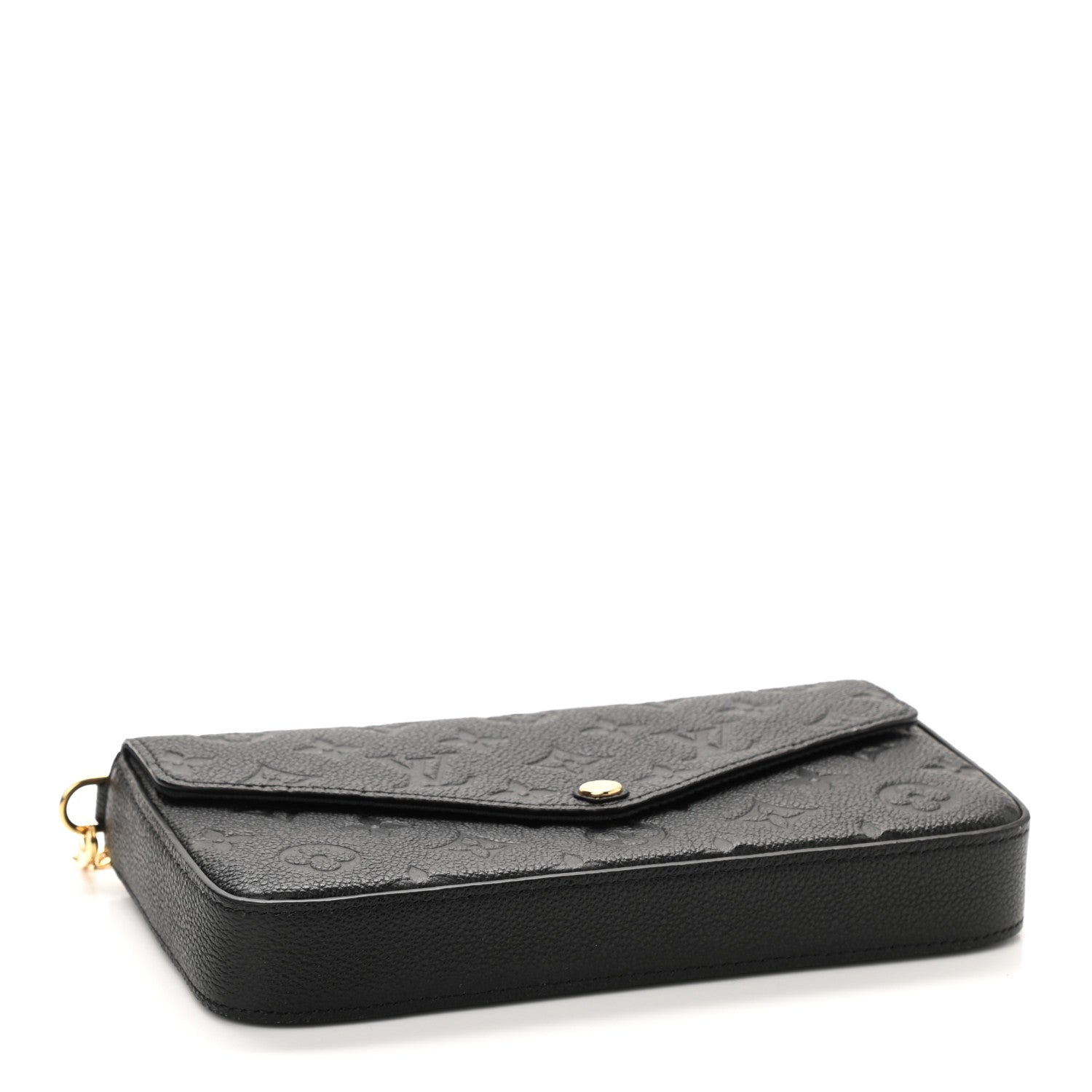 Louis Vuitton Empreinte Pochette Felicie Chain Wallet Black 5 of 8