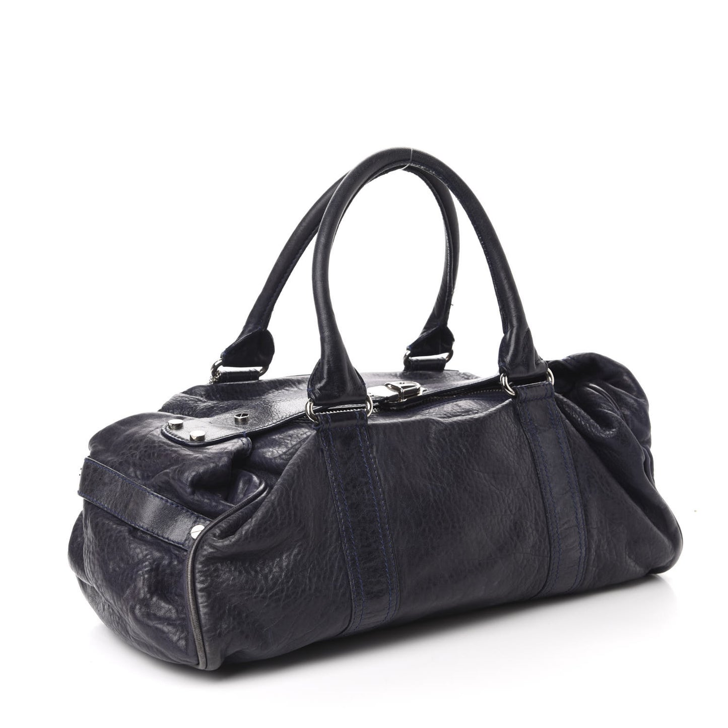 Agneau Whistle Shoulder Bag Marine