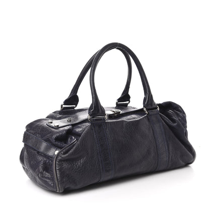 Balenciaga Agneau Whistle Shoulder Bag Marine 4 of 12