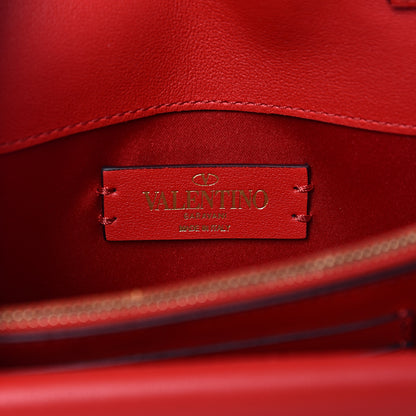 Valentino Garavani Smooth Calfskin Mini Vring Crossbody Bag Rouge Pur 5 of 9