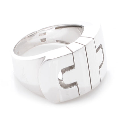 Bulgari BVLGARI 18k White Gold Parentesi Ring 7.5 1 of 6