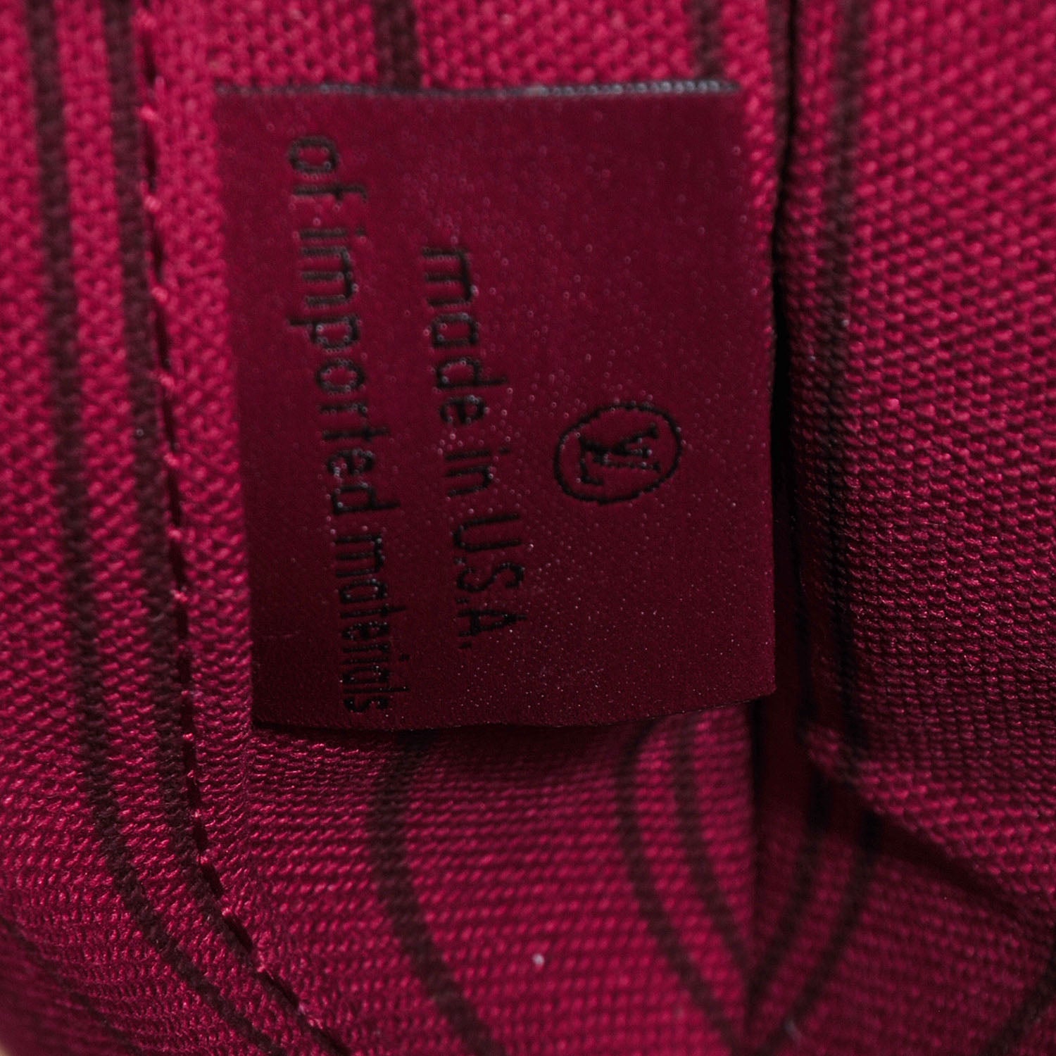 Louis Vuitton Monogram Neverfull MM GM Pochette Fuchsia 7 of 8