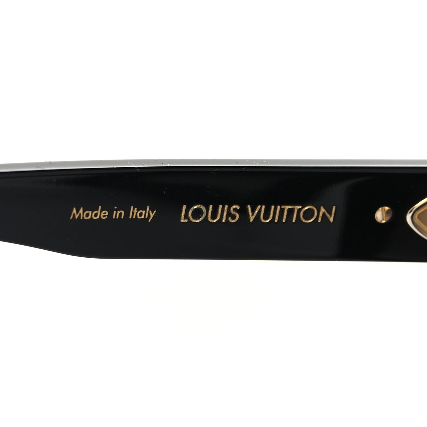 Acetate My Monogram Square Sunglasses Z1523W Black