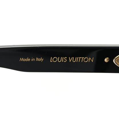 Louis Vuitton Acetate My Monogram Square Sunglasses Z1523W Black 5 of 7