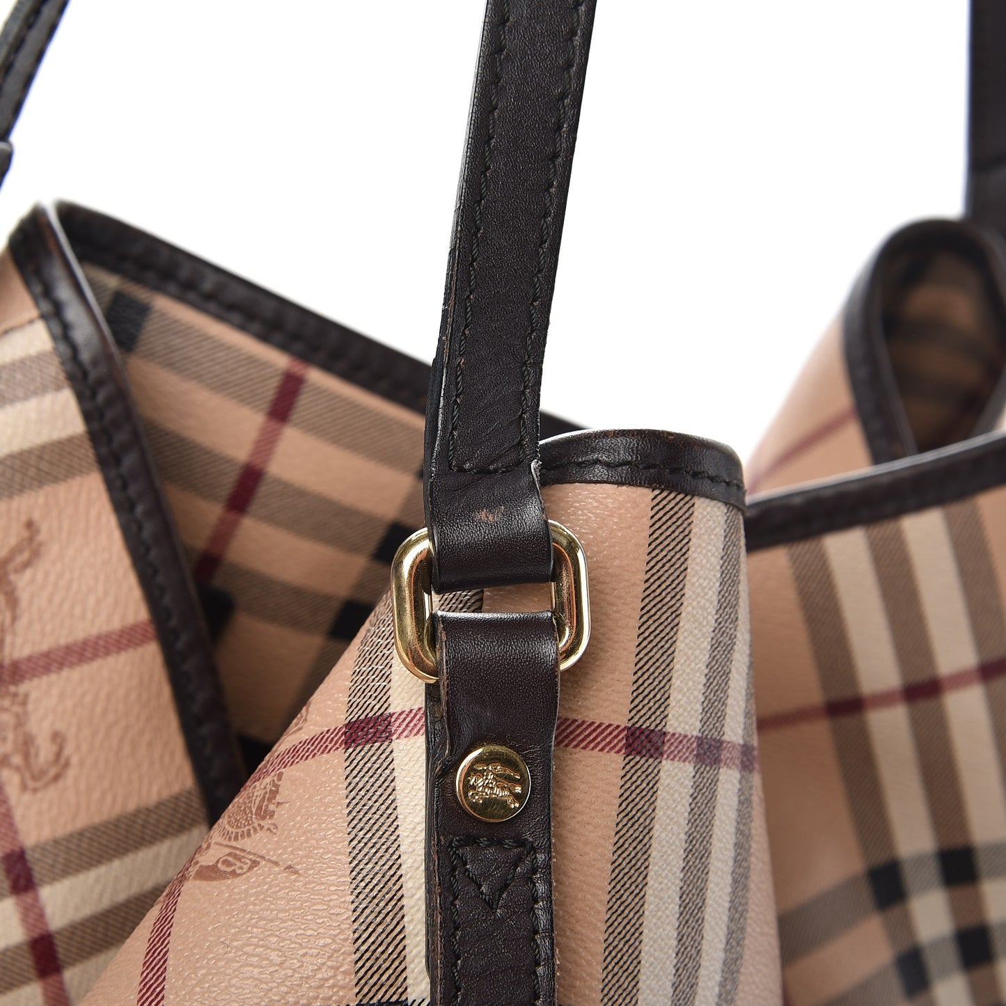 Haymarket Check Large Canterbury Tote Chocolate