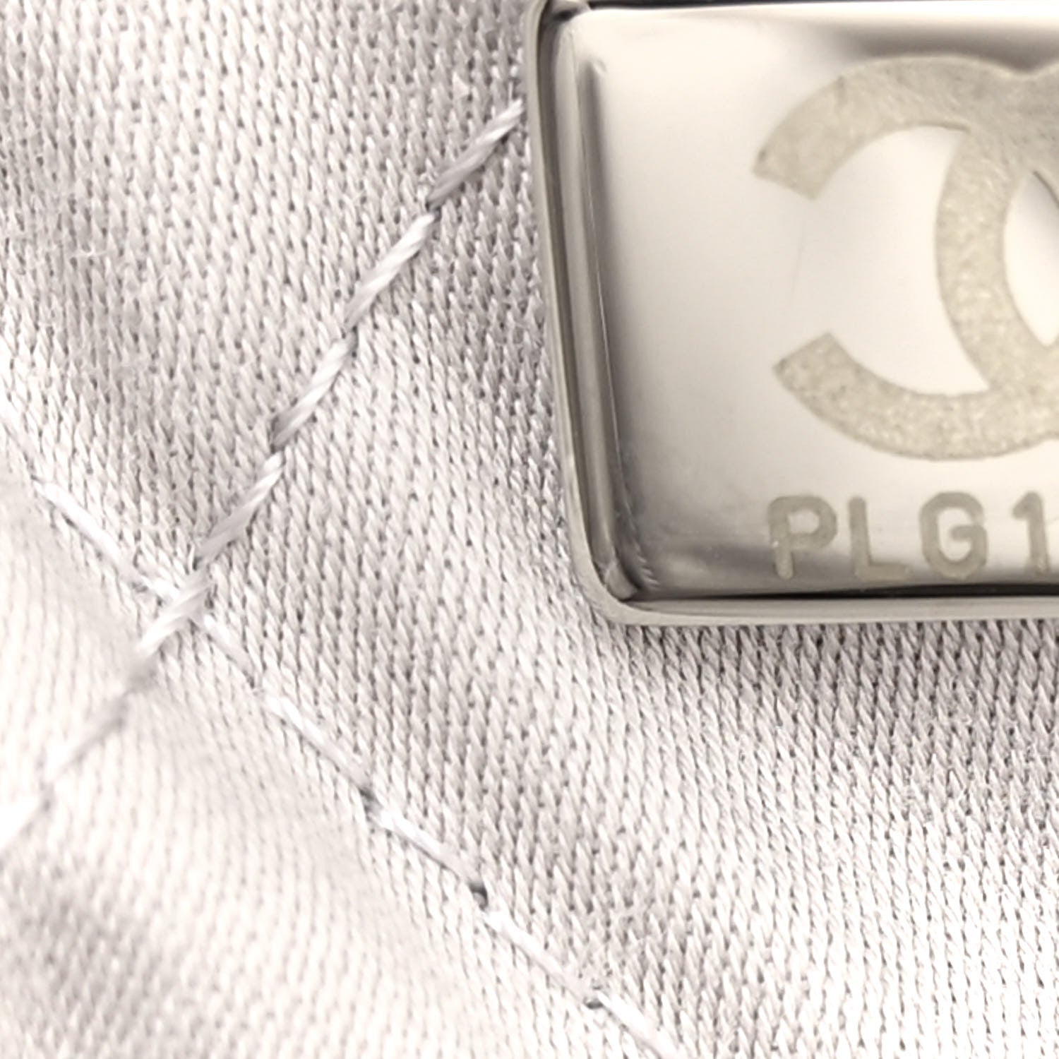 Chanel Shiny Calfskin Quilted Chanel 22 Light Grey 9 of 14