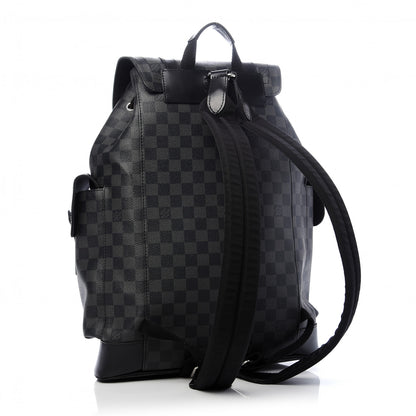 Louis Vuitton Damier Graphite Christopher PM Backpack 2 of 9