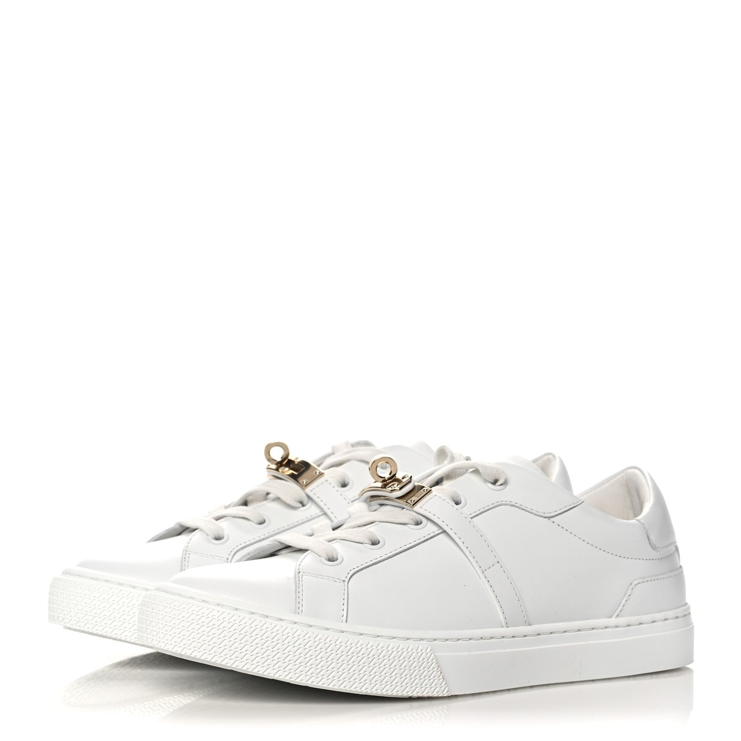 Calfskin Day Sneakers 38 White