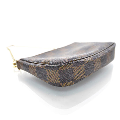 Louis Vuitton Damier Ebene Mini Pochette Accessories Bag 3 of 6